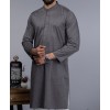 MEN CASUAL CHARCOAL KURTA