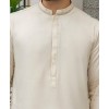 Men Shalwar Kameez - Cream