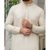 Men Shalwar Kameez - Cream