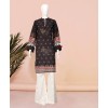 Black Triangle 1Pc Stitched Kurti