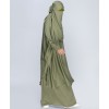 Jilbab 3 Piece Set - Toned Olive