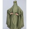 Jilbab 3 Piece Set - Toned Olive