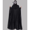 Metallic 3Pc Set Abaya- Black