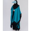 Duha 4 Pc Set Abaya - Teal