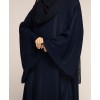 Queen Dress Abaya - Oxford Blue Print-2