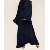 Queen Dress Abaya - Oxford Blue Print-1