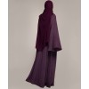 Queen Dress Abaya - Plum