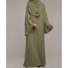 Queen Dress Abaya - Green Apple