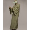 Queen Dress Abaya - Green Apple