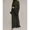 Queen Dress Abaya - Seaweed Print-2