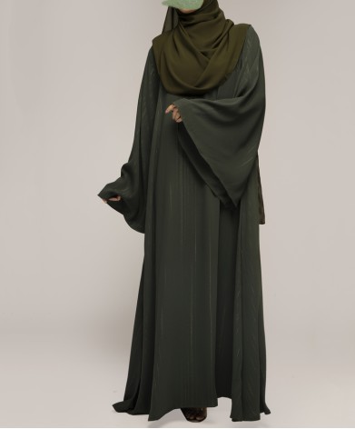 Queen Dress Abaya - Seaweed Print-1