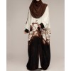 Smokey 4 Pc Set Abaya- Expresso