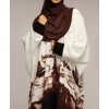 Smokey 4 Pc Set Abaya- Expresso