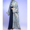 Sofia 4 Pc Abaya Set - Polar Blue