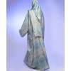 Sofia 4 Pc Abaya Set - Polar Blue