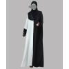 2 Tone Abaya - Black