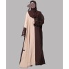 2 Tone Abaya - Brown