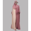 2 Tone Abaya - Pink