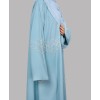 Web 3 Pc Set Abaya - Sky