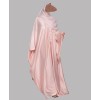 Blush 4 Pc Set Abaya - Pink