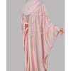 Blush 4 Pc Set Abaya - Pink