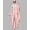 Blush 4 Pc Set Abaya - Pink