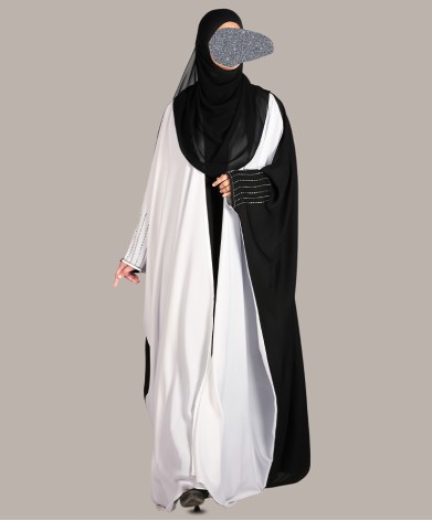 Bisht 4 Pc Set Abaya-Raya