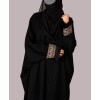 Black Gold 3 Pc Set Abaya