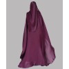 Daliya 4 Pc Set Abaya - Deep Grape