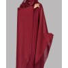 Daliya 4 Pc Set Abaya - Fire Berry