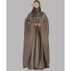 Daliya 4 Pc Set Abaya - Truffle