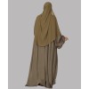 Farasha 3 Pc Set Abaya - Olive