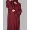 Farasha 3 Pc Set Abaya - Ruby