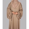 Farasha 3 Pc Set Abaya - Sand