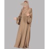 Farasha 3 Pc Set Abaya - Sand