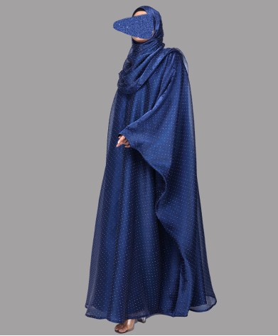 Sitara Abaya - Navy