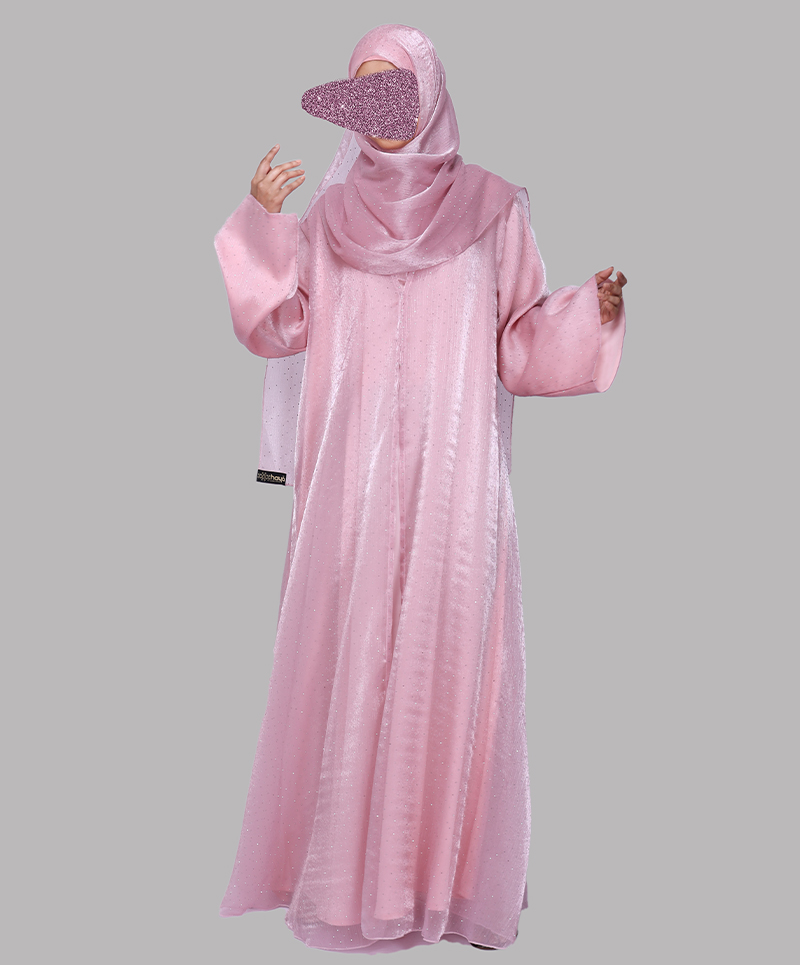 Sitara Abaya - Pink