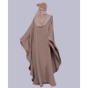 Alana 3 Pc Set Abaya - Nude