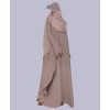 Alana 3 Pc Set Abaya - Nude