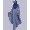 Alana 3 Pc Set Abaya - French Blue