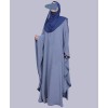 Alana 3 Pc Set Abaya - French Blue