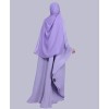 Alana 3 Pc Set Abaya - Orchid