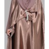 Zahra 4 Pc Set Abaya - Coffee