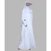 Feather Coll. Abaya - White