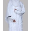 Feather Coll. Abaya - White