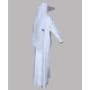 Feather Coll. Abaya - White