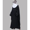 Regal 3 Pc Set Abaya - Black