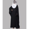 Regal 3 Pc Set Abaya - Black