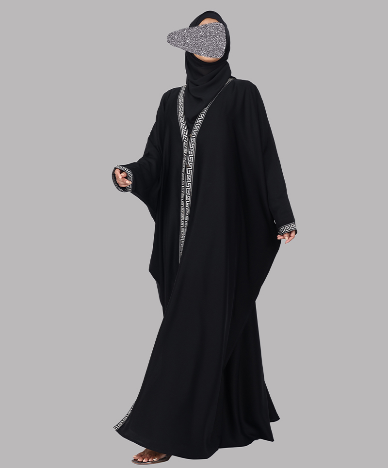 Mono-1 Abaya - Black