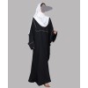 Regal 3 Pc Set Abaya - Black